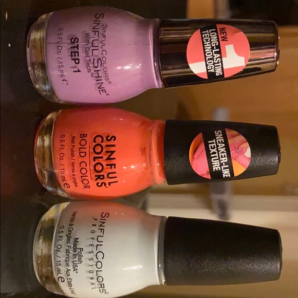 Sinful Other - 3 Piece Set Fingernail Polish